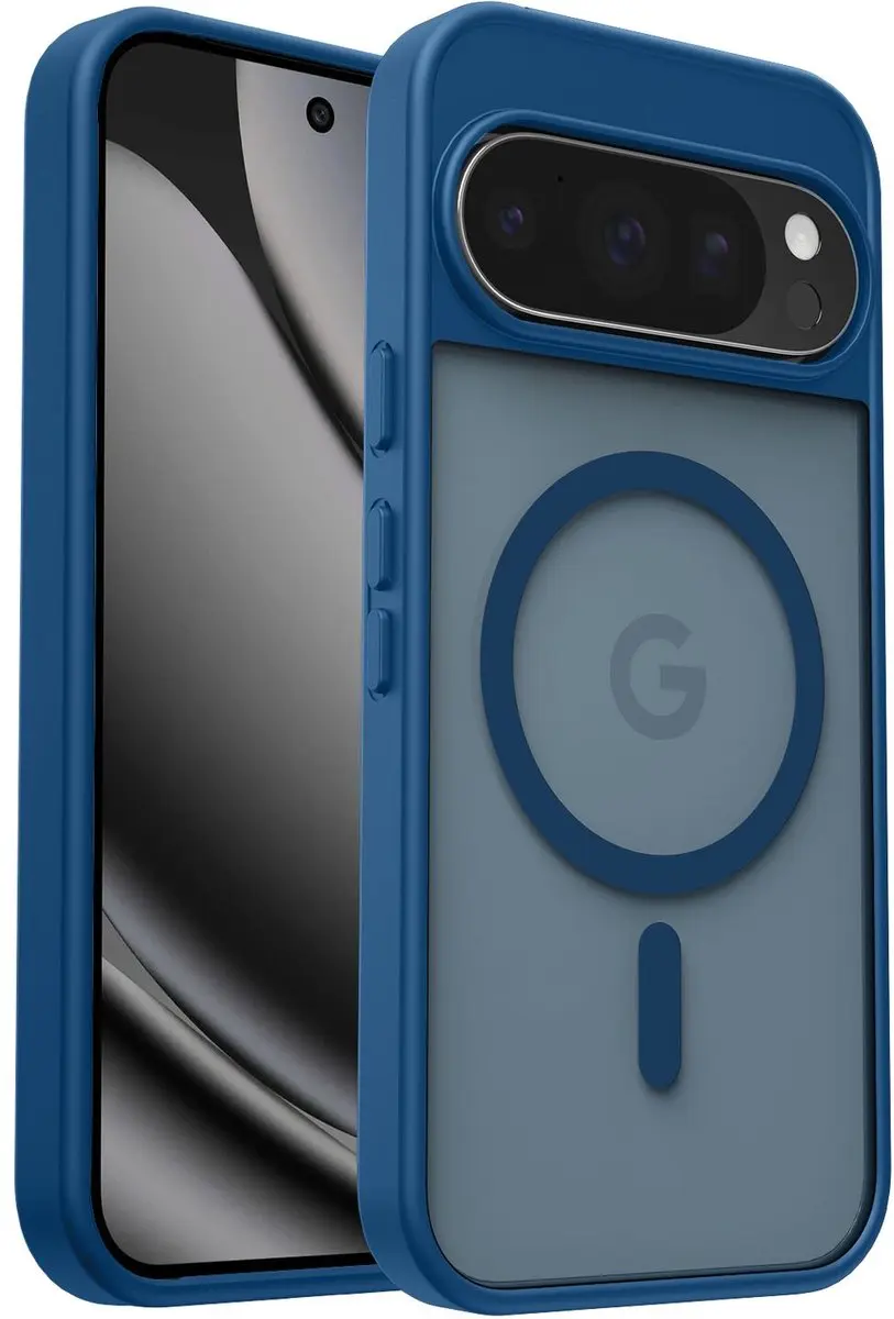 Google Pixel 10/10 Pro PixelSnap Back Cover Hoesje - MagSafe - Blauw - afbeelding 6 van 6