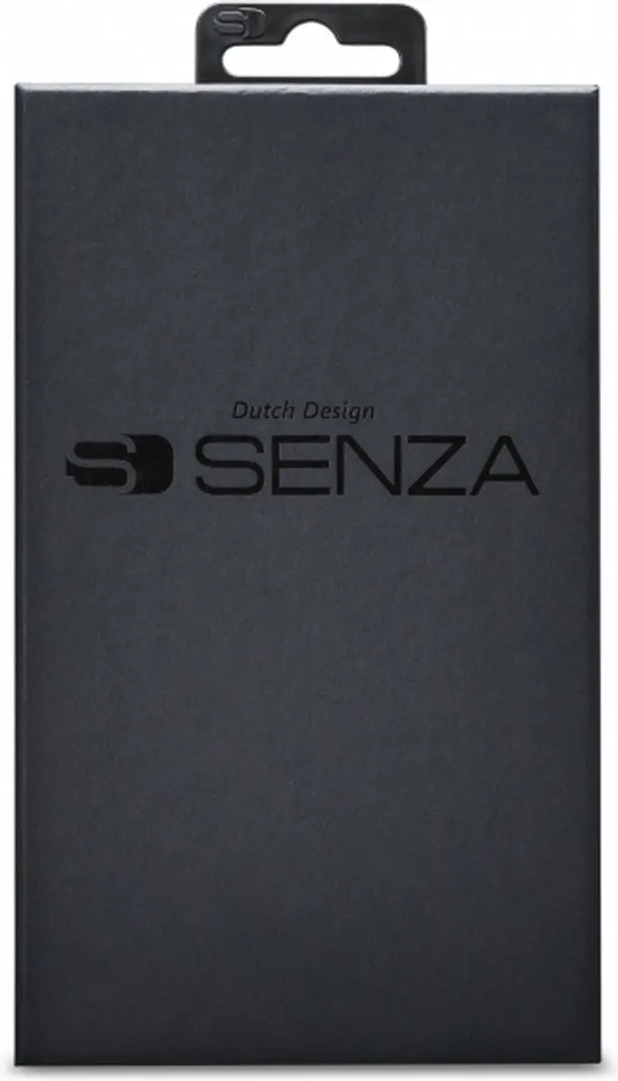 Senza Pure Cardslot Apple iPhone 11 Pro Hoesje - Echt Leer - Deep Black