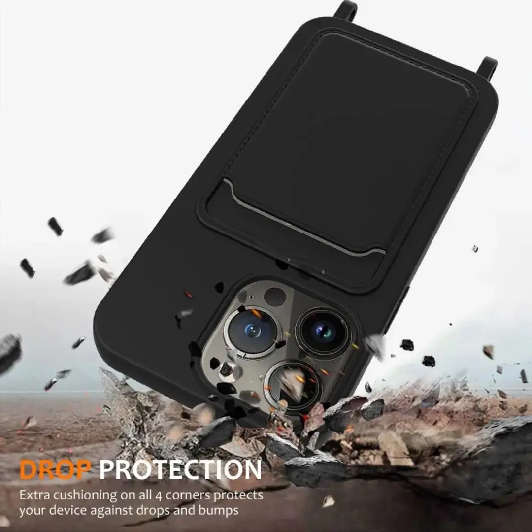 Selected by GSMpunt Apple iPhone 15 Pro Hoesje - Zwart