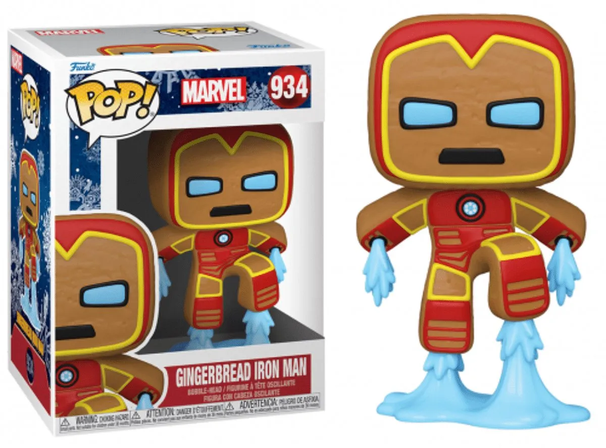 Funko Pop! Iron Man Gingerbread Marvel - Multicolor