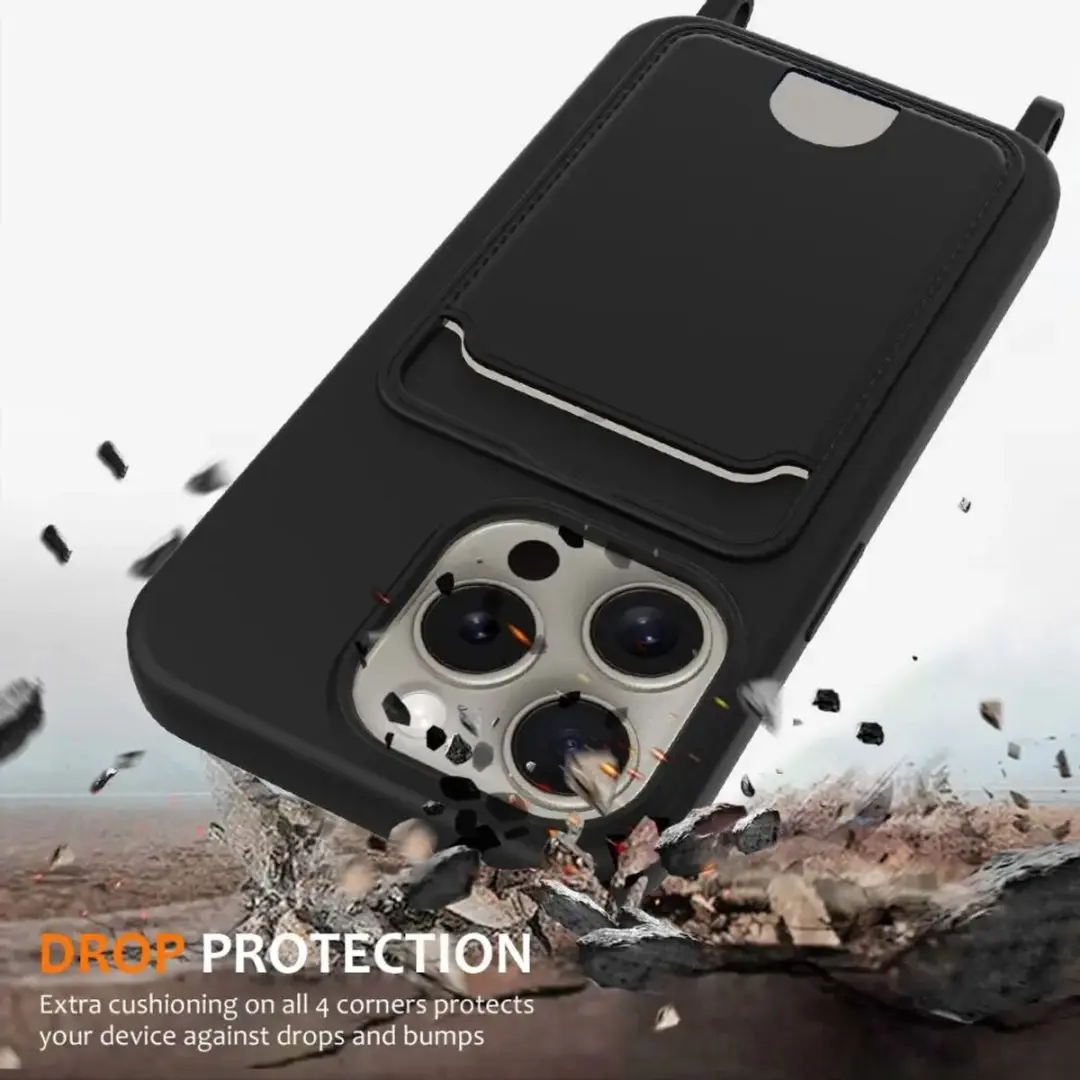 Selected by GSMpunt Apple iPhone 16 Pro Max Hoesje - Zwart