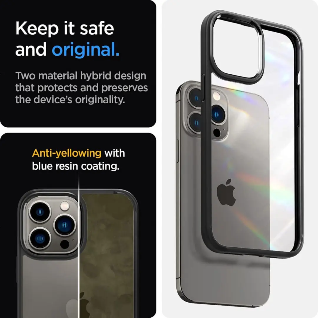 Spigen Ultra Hybrid ACS06279 Back Cover - Google Pixel 8 - Transparant