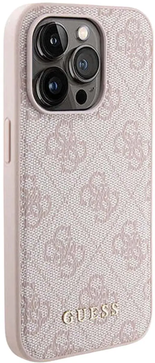 GUESS MagSafe Powerbank Hoesje iPhone 14 Pro - Roze