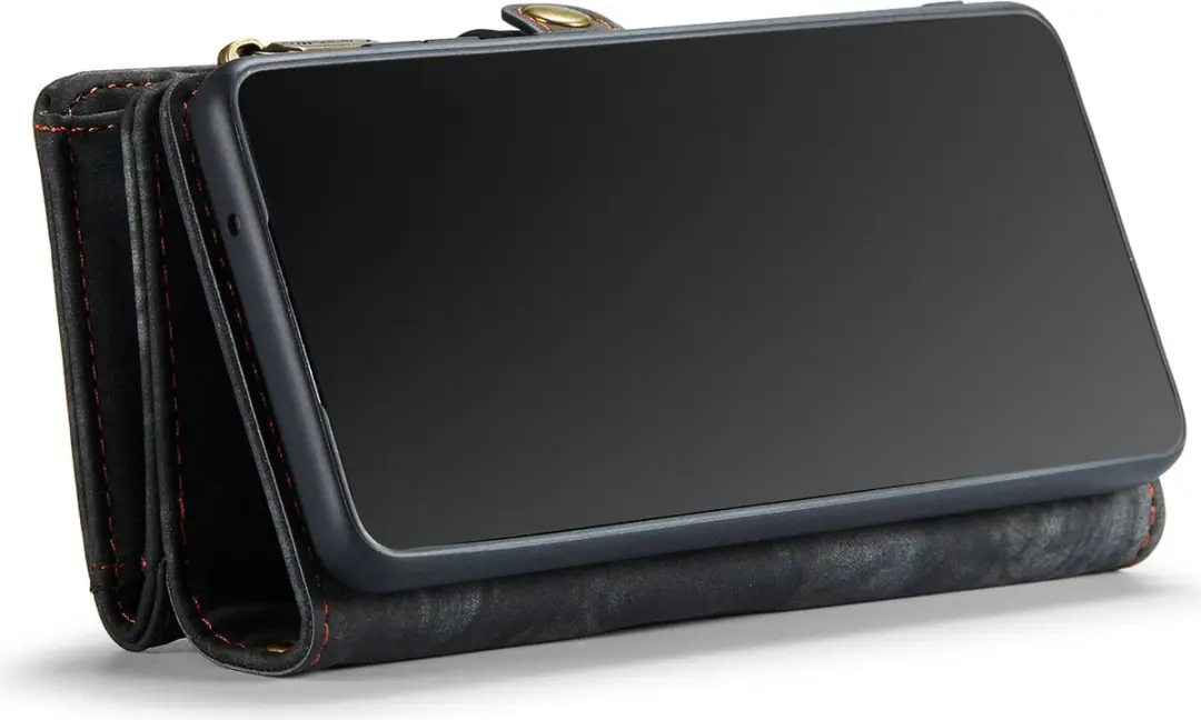 Caseme Telefoonhoesje Samsung Galaxy A55 Book Case - Zwart