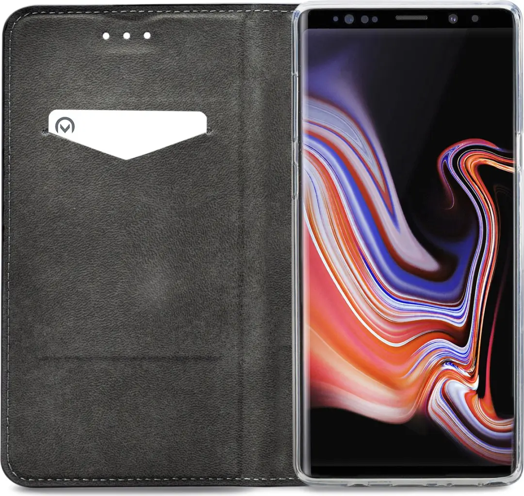 Mobilize Premium Gelly Bookcase Portemonnee Note9 - Zwart