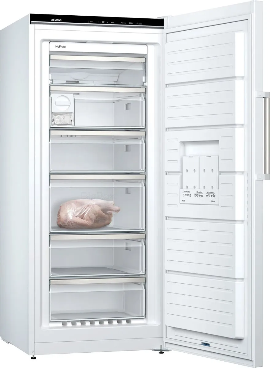 Siemens iQ500 GS51NAWCV Vriezer 290L - Wit