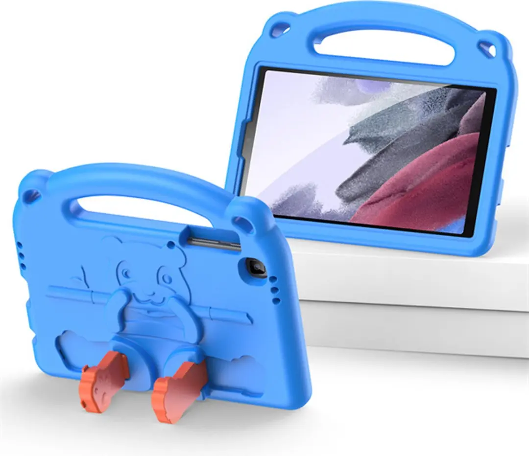 Dux Ducis Panda Series Hoes Samsung Galaxy Tab A7 Lite T220-97 - Licht Blauw
