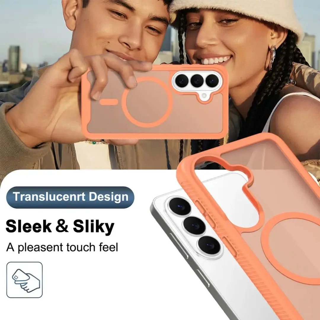 Selected Hoesje Samsung Galaxy S26 Matte Oranje - MagSafe - afbeelding 6 van 6