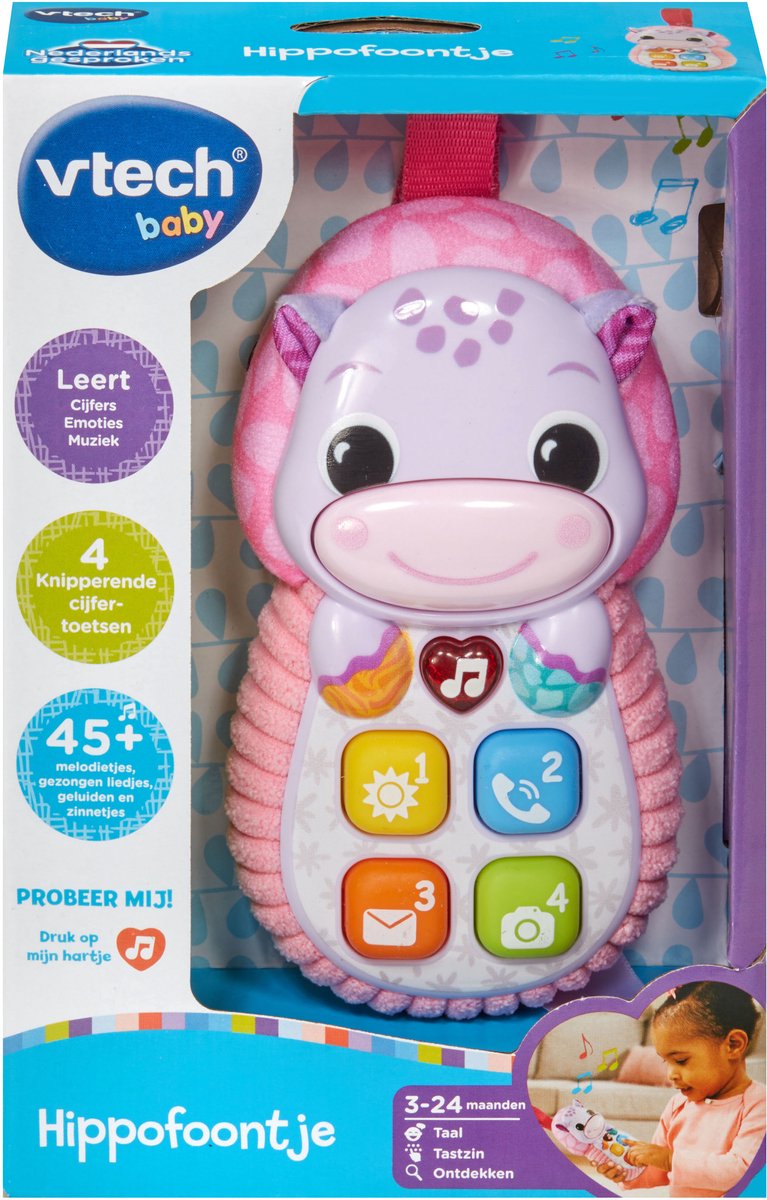 Vtech Hippofoontje - Roze