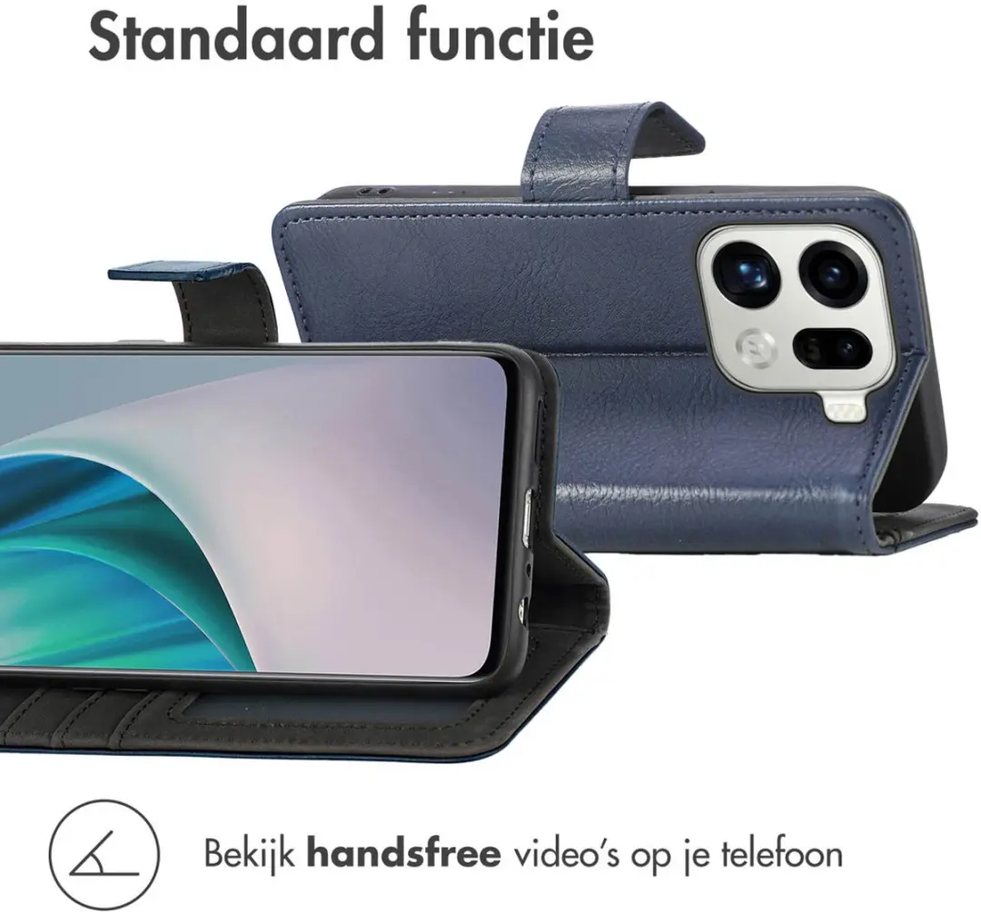Imoshion Hoesje Oppo Find X9 Pro 3 Stuks - Donkerblauw