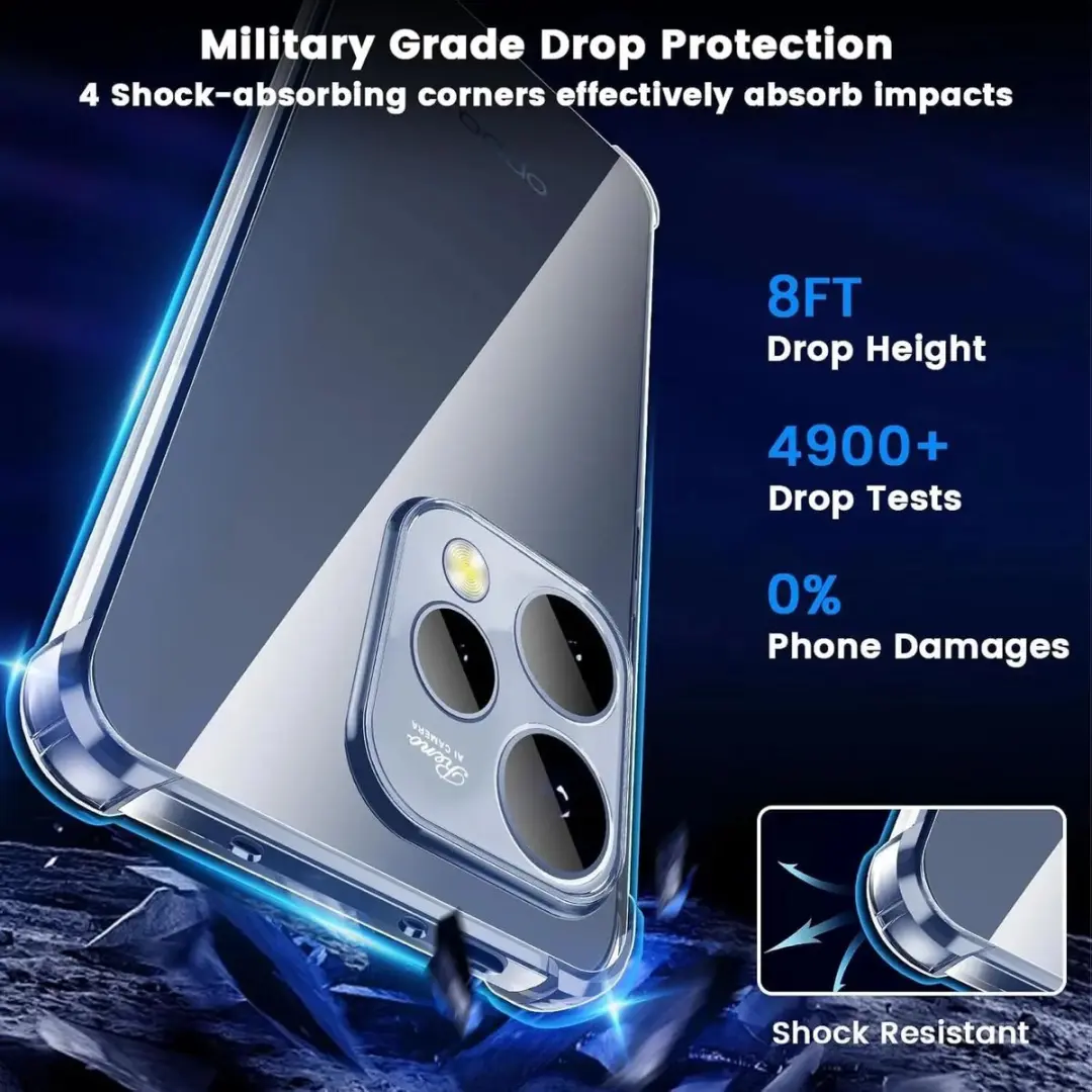 Selected Transparant Hoesje Oppo Reno 15 - Schokbestendig