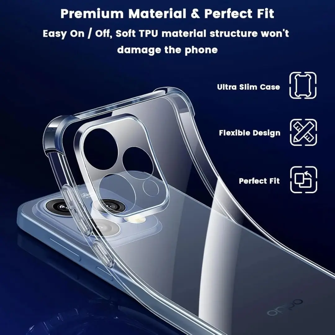 Selected Transparant Hoesje Oppo Reno 15 - Schokbestendig - afbeelding 6 van 6