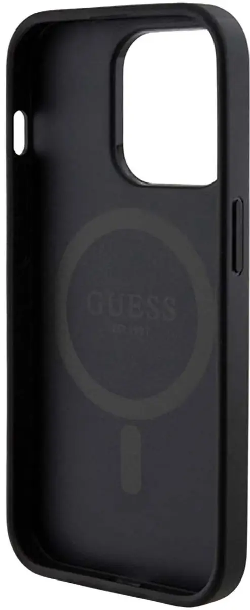 GUESS MagSafe Powerbank Hoesje iPhone 13 Pro - Zwart