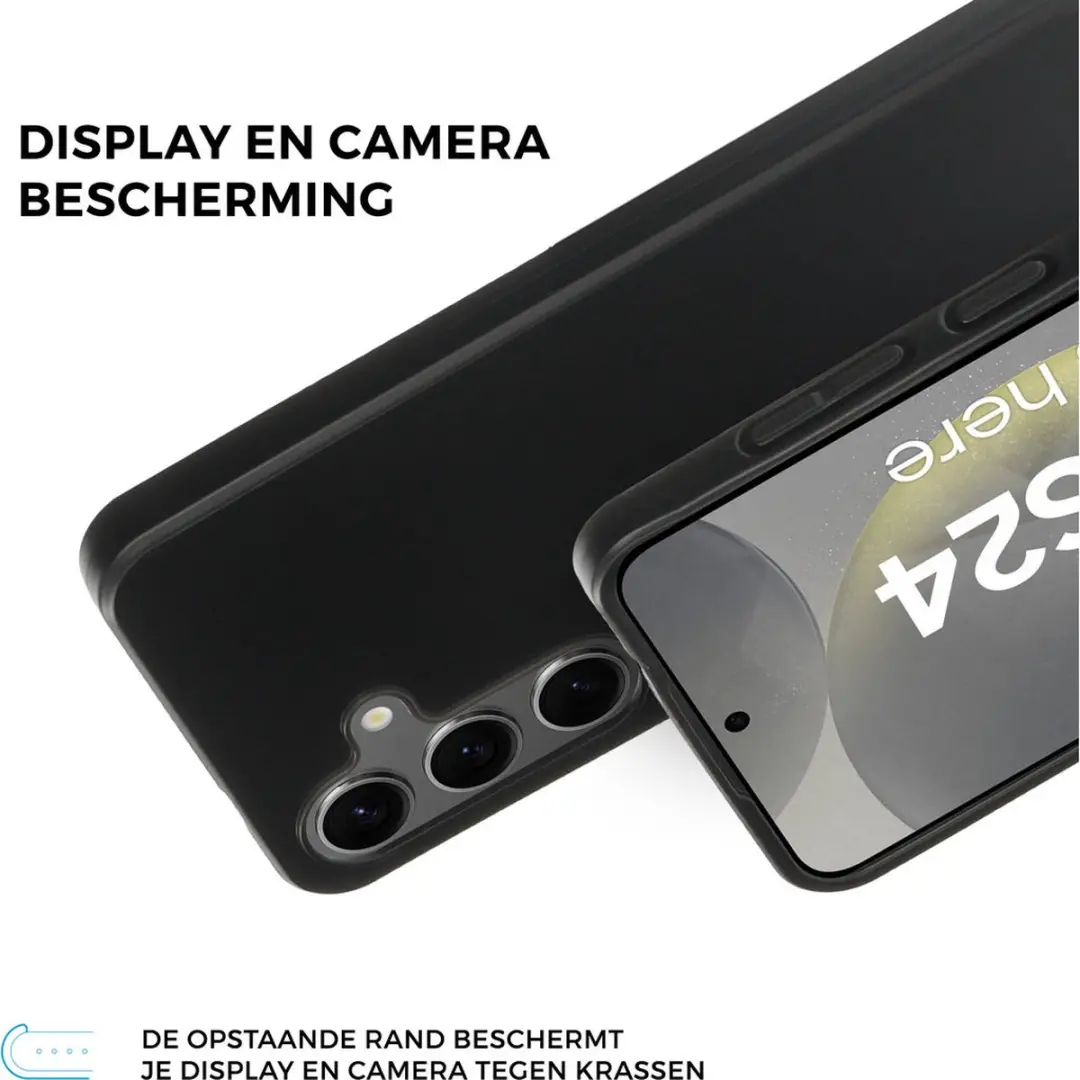 Mobiparts Classic TPU Hoesje MP-5002051 - Samsung Galaxy S24 - Zwart