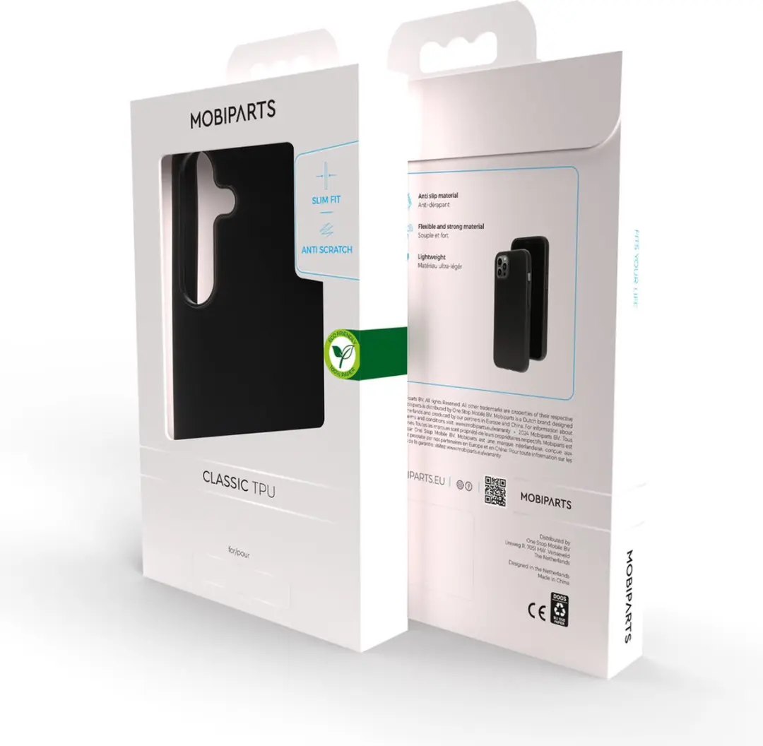 Mobiparts Classic TPU Hoesje MP-5002051 - Samsung Galaxy S24 - Zwart