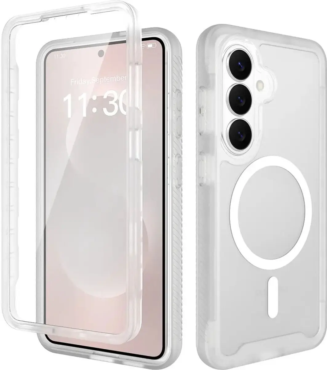Selected Hoesje Samsung Galaxy S26 Full Protect Matte Transparant