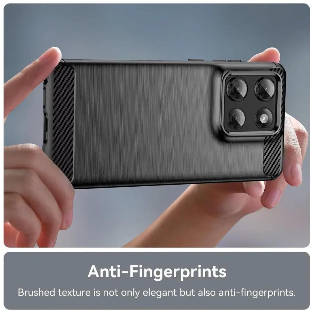 Selected TPU Hoesje Motorola Moto G86 - Zwart