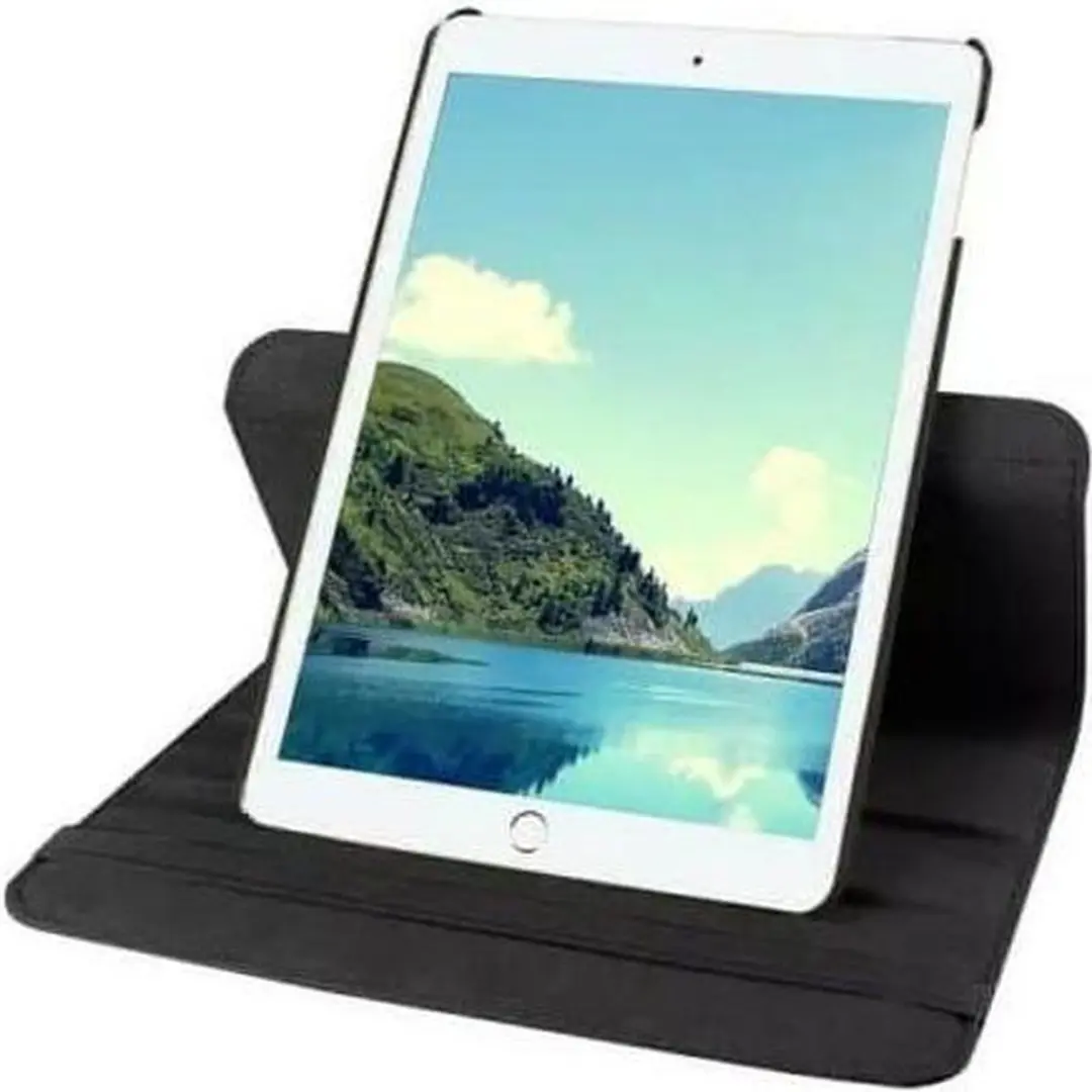 Fonu 360° Boekmodel Hoes iPad 9.7" - Zwart