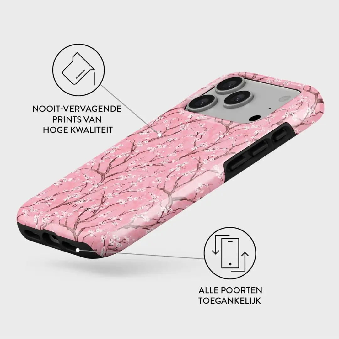 Burga Tough Backcover MagSafe iPhone 17 Pro - Roze