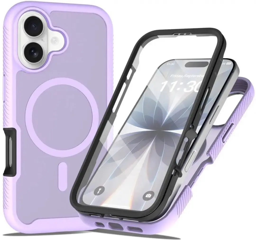 Selected by GSMpunt.nl iPhone 17 Hoesje Matte Paars
