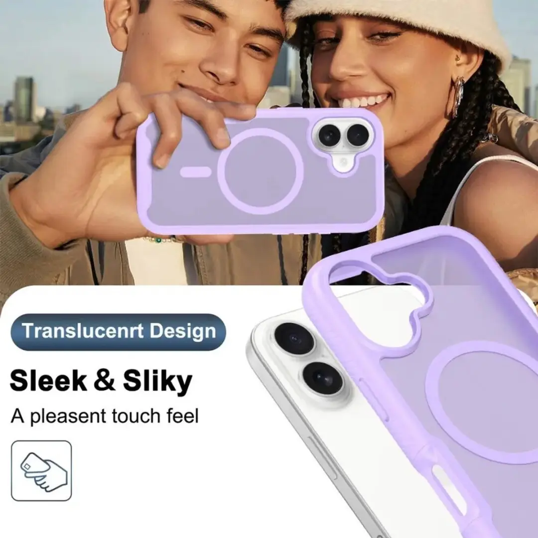 Selected by GSMpunt.nl iPhone 17 Hoesje Matte Paars - Full Protect - afbeelding 6 van 6