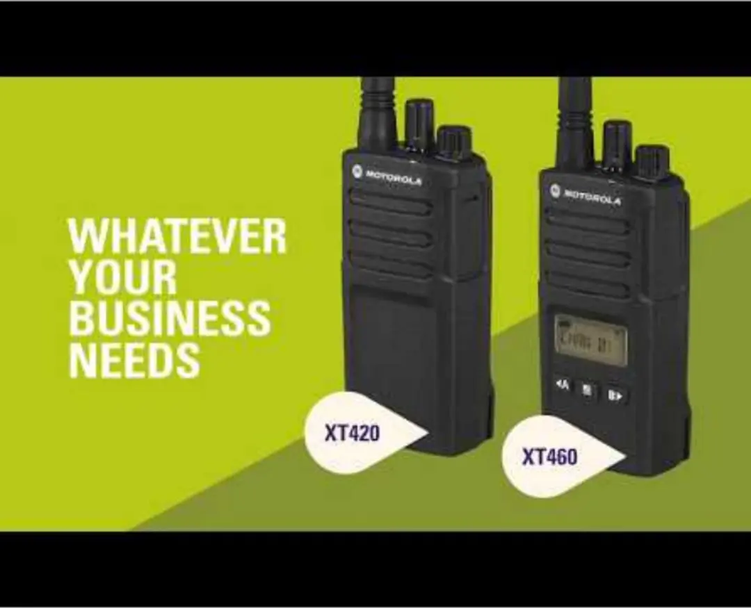Motorola XT460 PMR446 Set 18 Stuks - Zwart