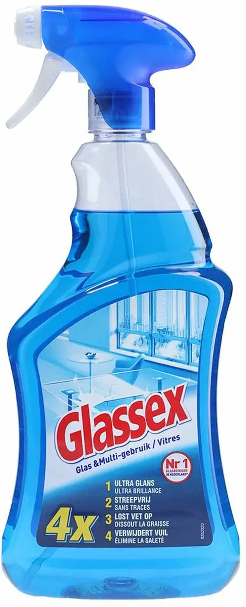 Glassex Glas & Multi Schoonmaak Spray 750ml