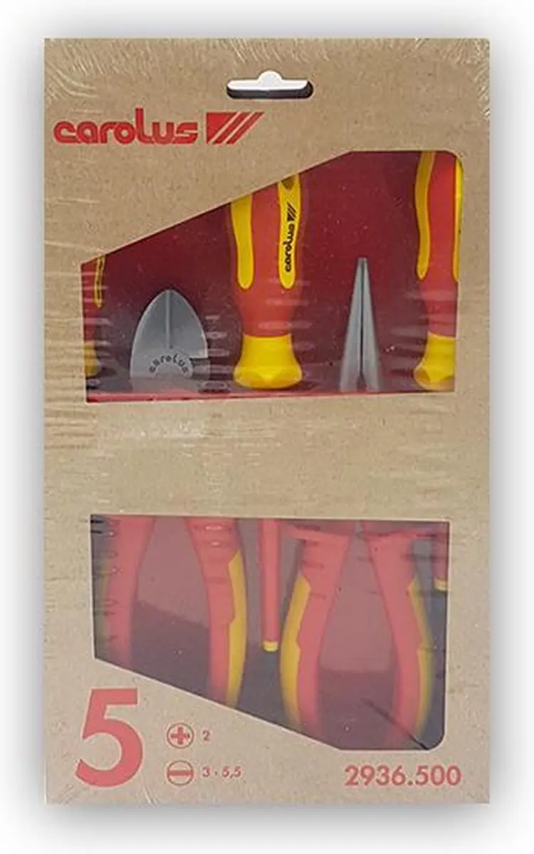 Gedore Red Gereedschapsset 5-delig - Rood