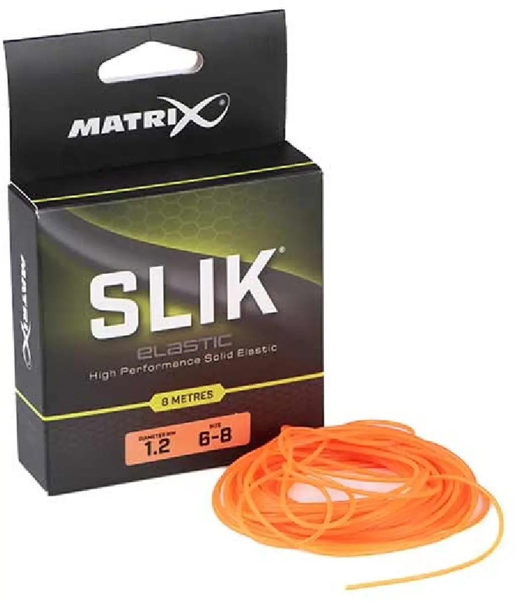 Matrix Fox Matrix SLIK Elastic 8m 1.2mm - Orange