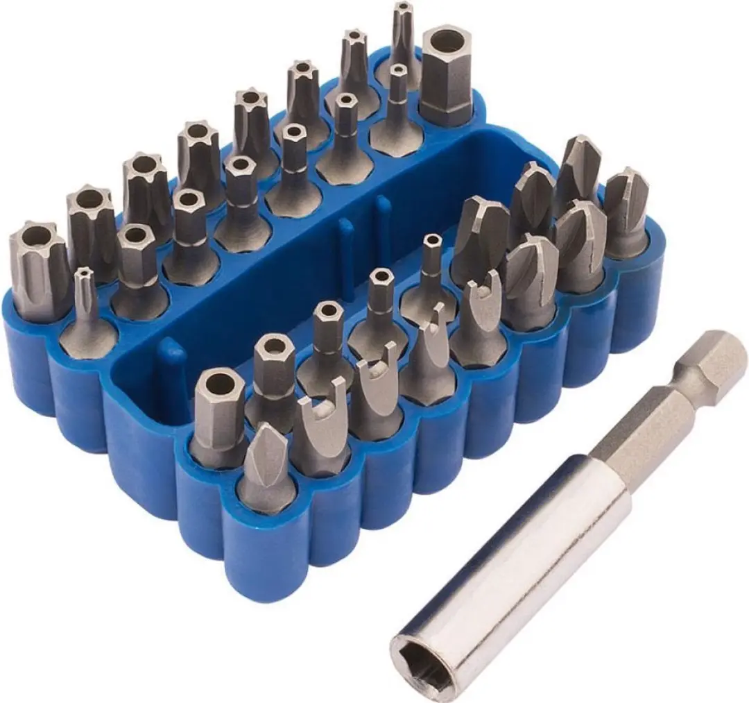 Draper Veiligheidsbitset 33-delig 1/4"