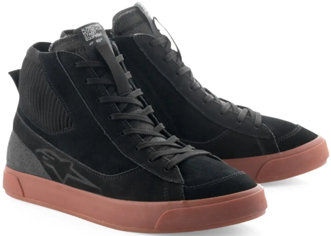 Alpinestars Stated Gum Motorkoen 47 - Zwart/Bruin