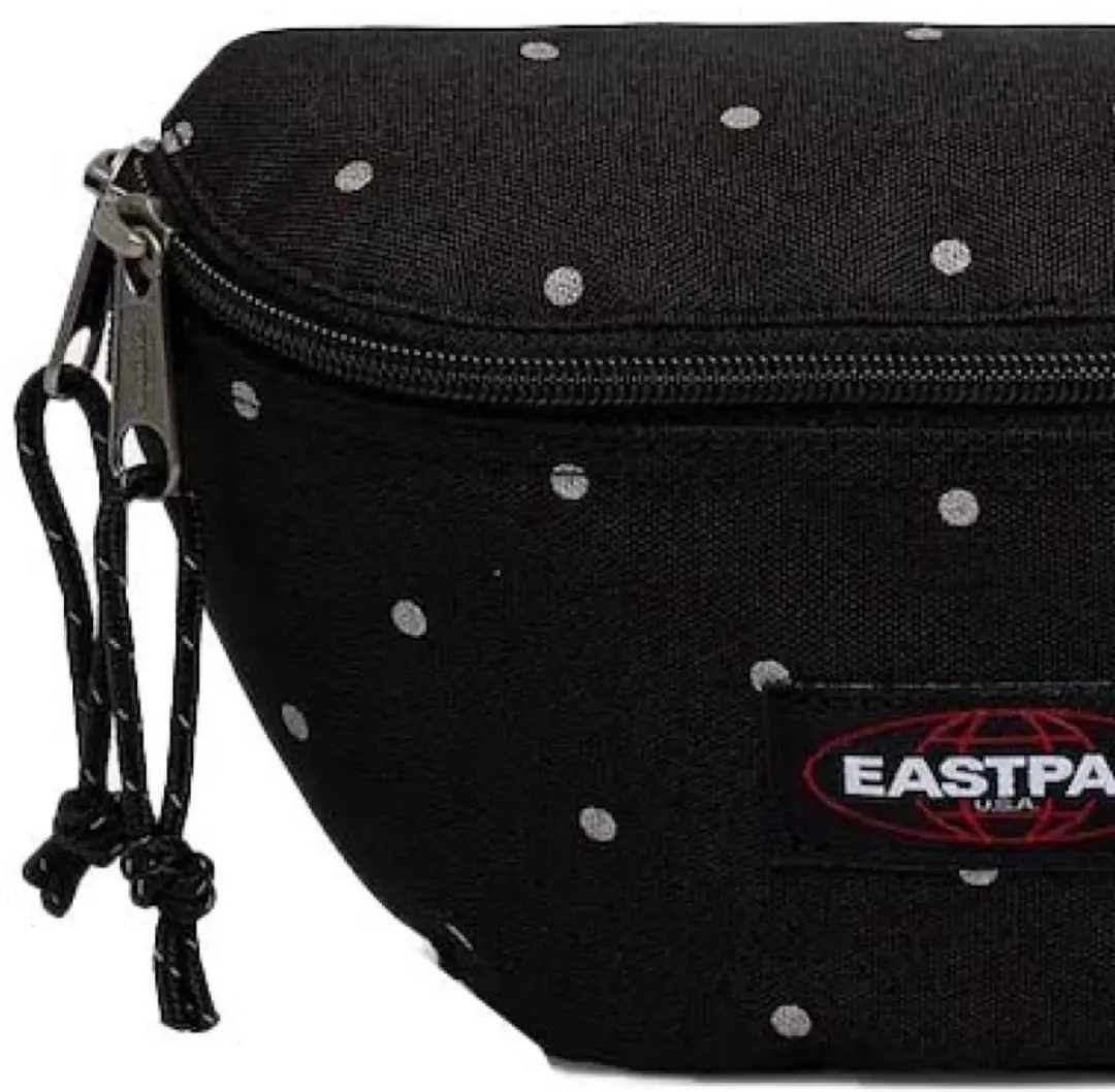 Eastpak Springer Buikriem 2L - Dots Black/Silver