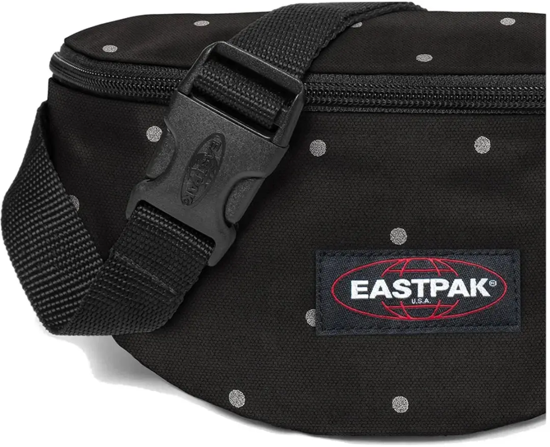 Eastpak Springer Buikriem 2L - Dots Black/Silver - afbeelding 6 van 6