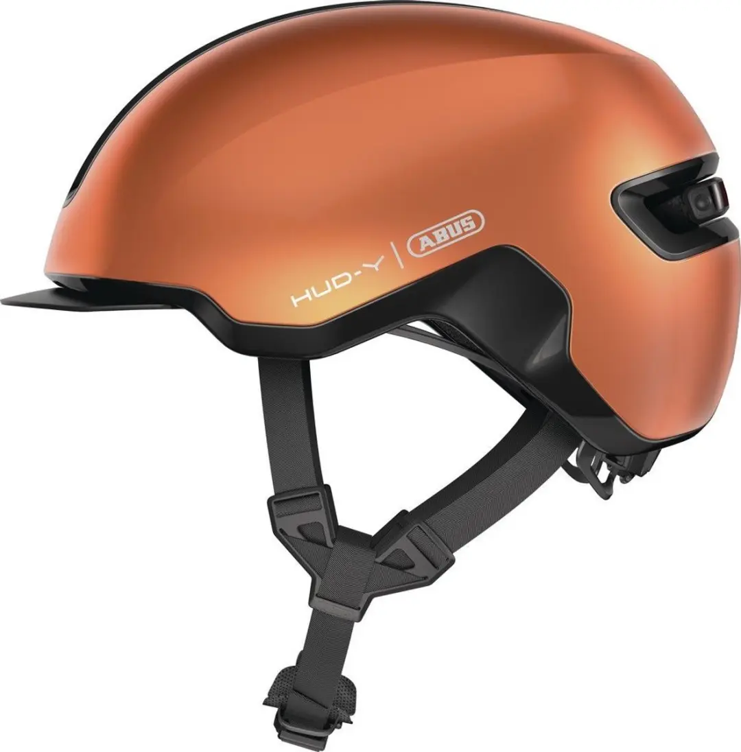 ABUS HUD-Y Fietshelm - 51-55cm - 280g - Oranje