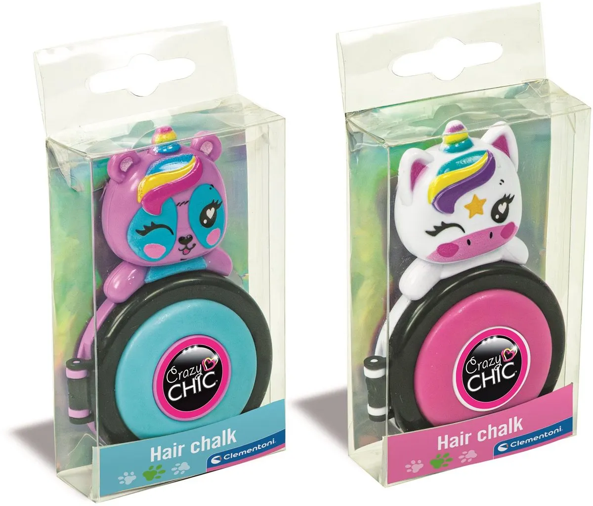 Clementoni Crazy Chic Haarkrijt Eenhoorn - Roze/Blauw