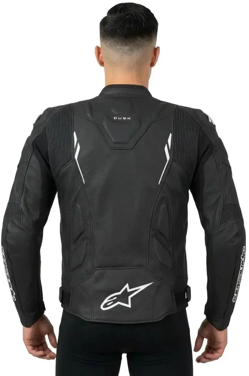 Alpinestars Dusk Motorjas - Maat 50 - Zwart/Wit