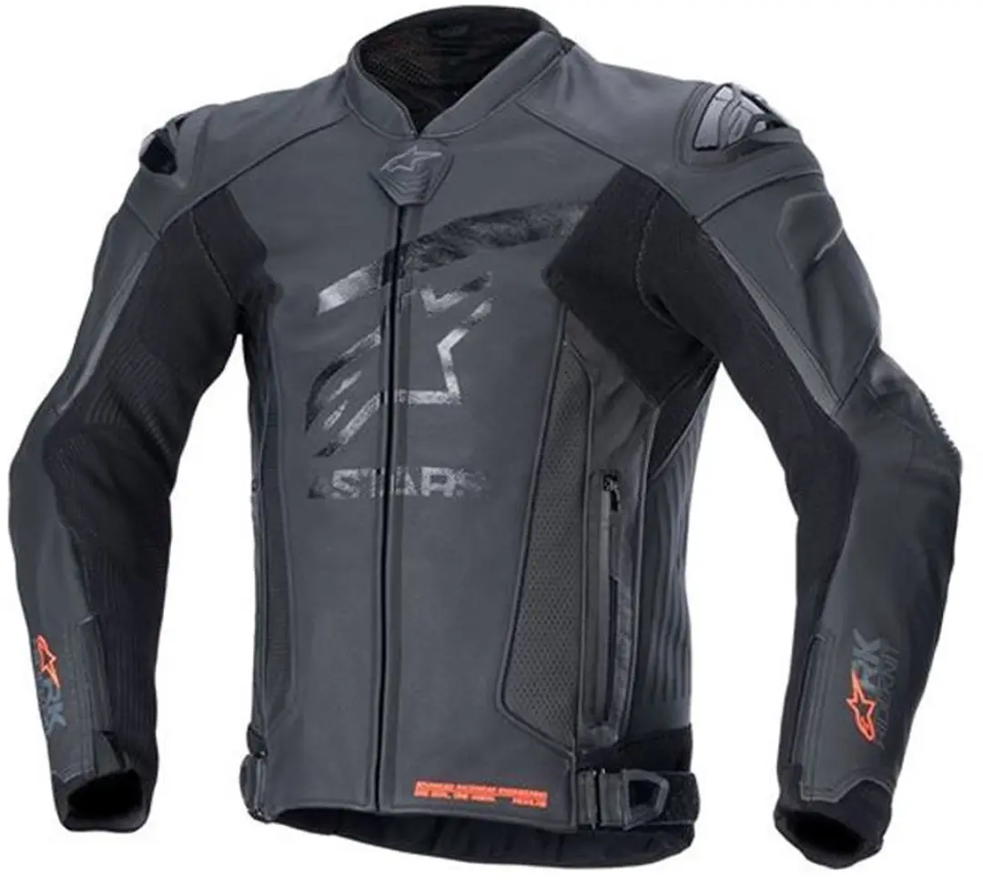 Alpinestars GP Plus R V4 Rideknit Lederen Jas - Zwart