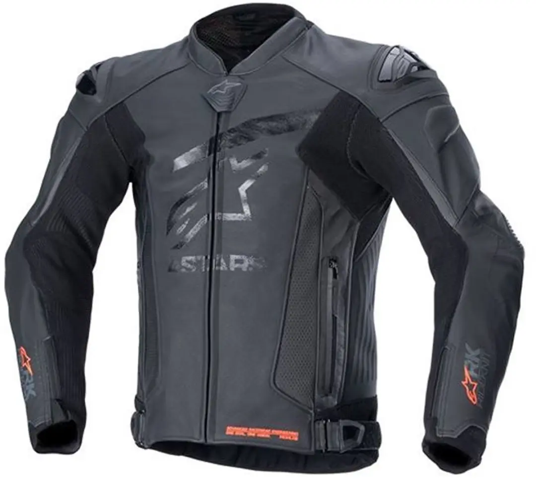 Alpinestars GP Plus R V4 Rideknit Lederen Jas - Zwart - afbeelding 3 van 4