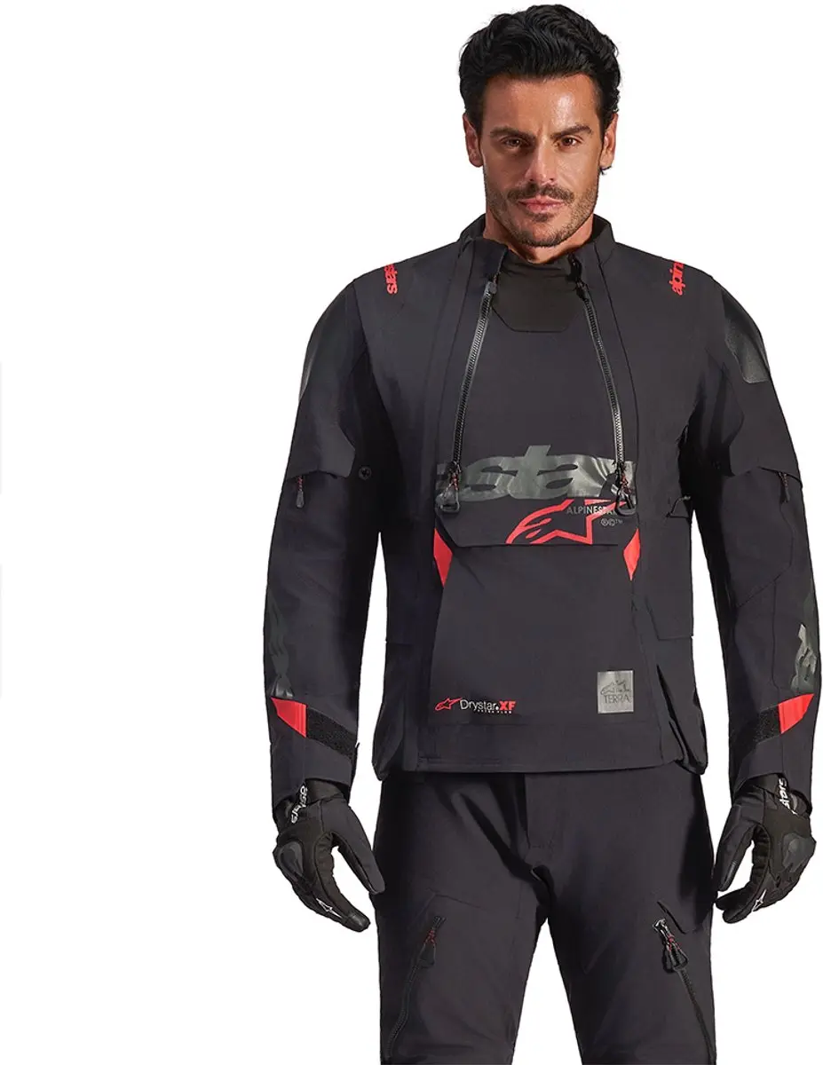 Alpinestars Halo Pro Drystar XF Motorjas - Zwart - Maat L - afbeelding 6 van 6