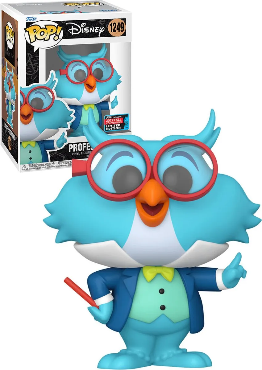 Funko POP! Professor Owl F67036 Verzamelfiguur - 9cm - Multicolor