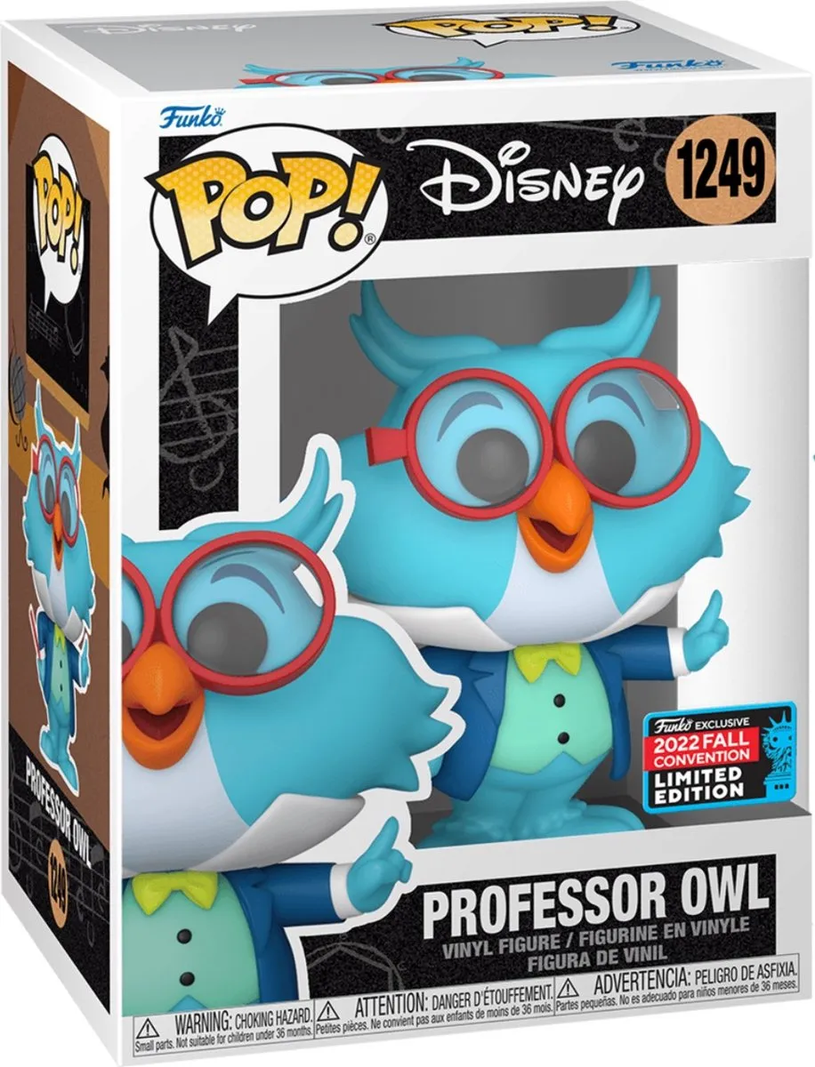 Funko POP! Professor Owl F67036 Verzamelfiguur - 9cm - Multicolor