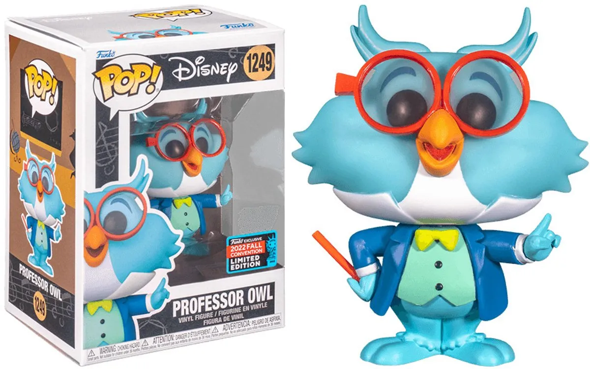 Funko POP! Professor Owl F67036 Verzamelfiguur - 9cm - Multicolor