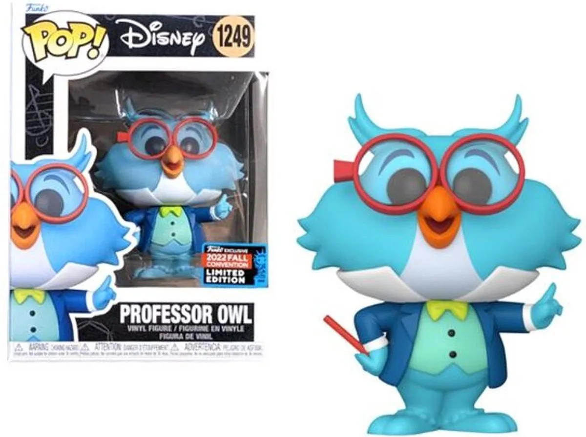 Funko POP! Professor Owl F67036 Verzamelfiguur - 9cm - Multicolor
