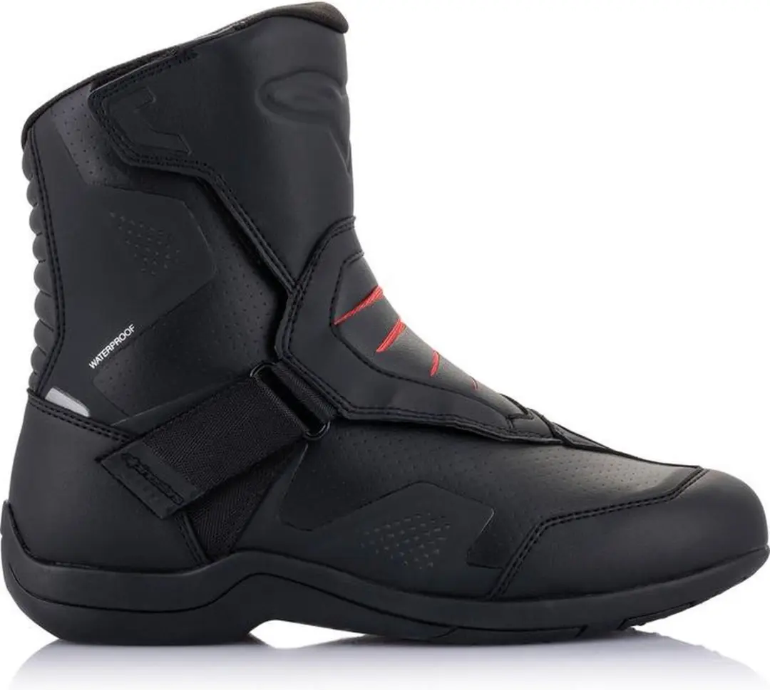 Alpinestars Ridge V2 Waterdichte Schoenen - Zwart/Rood - afbeelding 6 van 6