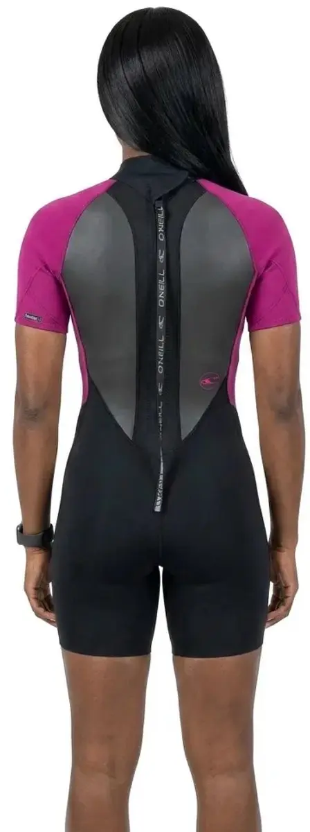 O'Neill Reactor II Wetsuit Vrouwen - Maat 12 - Zwart/Rosa