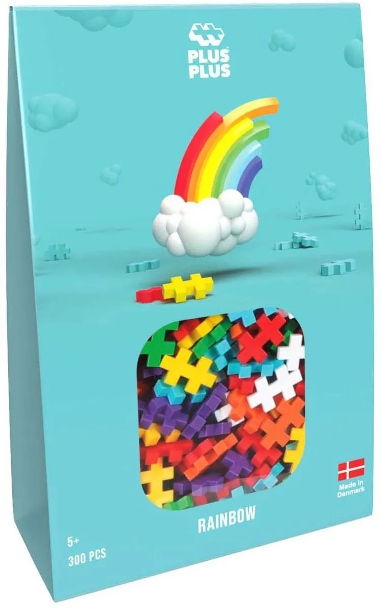 Plus-Plus Basic Regenboog 300-delig Bouwset