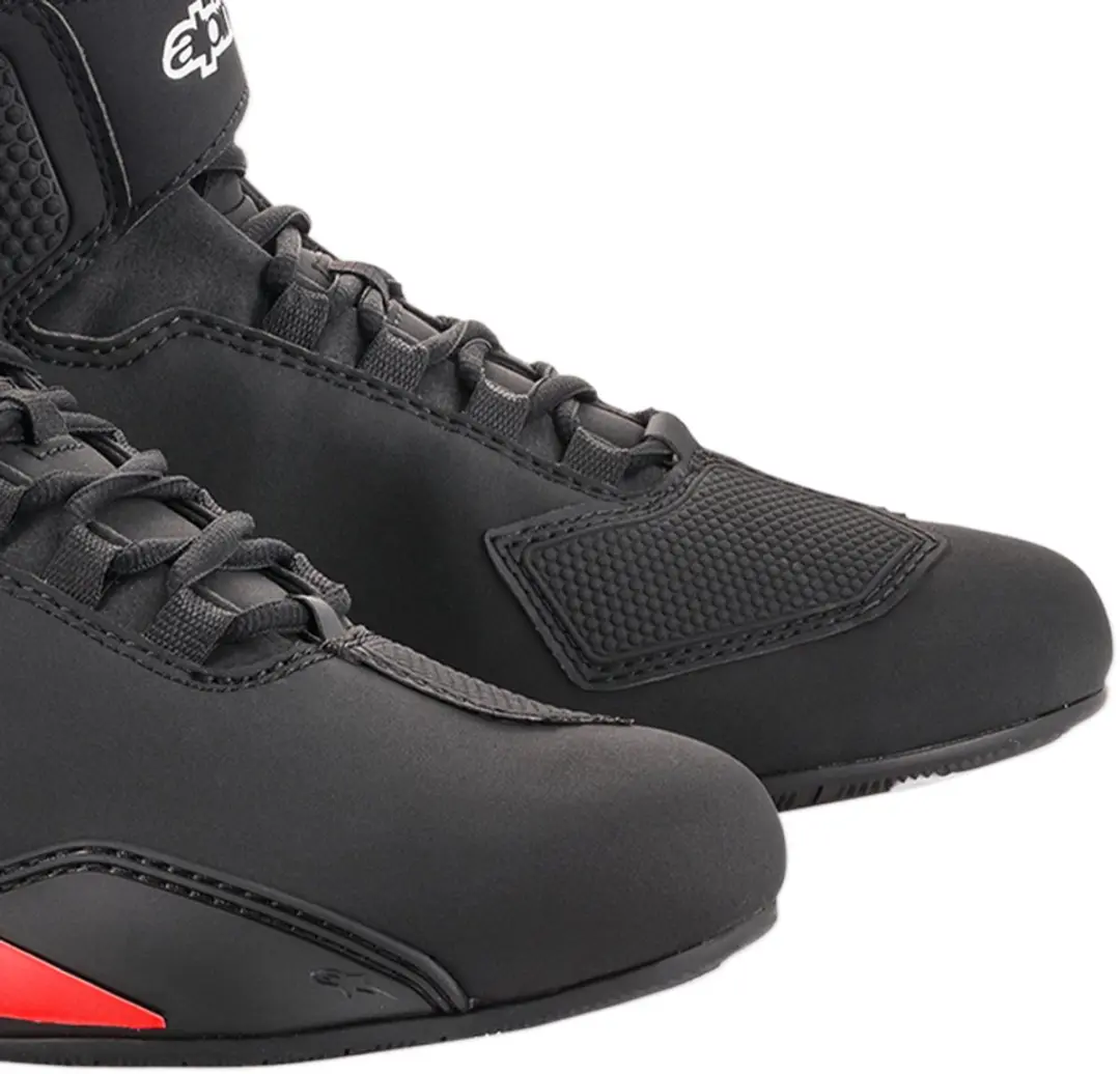 Alpinestars Sektor Motorschoenen - Zwart/Rood/Fluo - 41/42