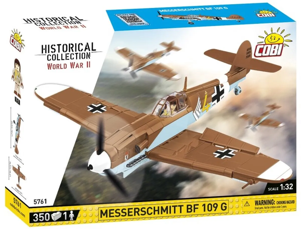 Cobi Messerschmitt BF109G 5761 - 350 Onderdelen - Meerkleurig