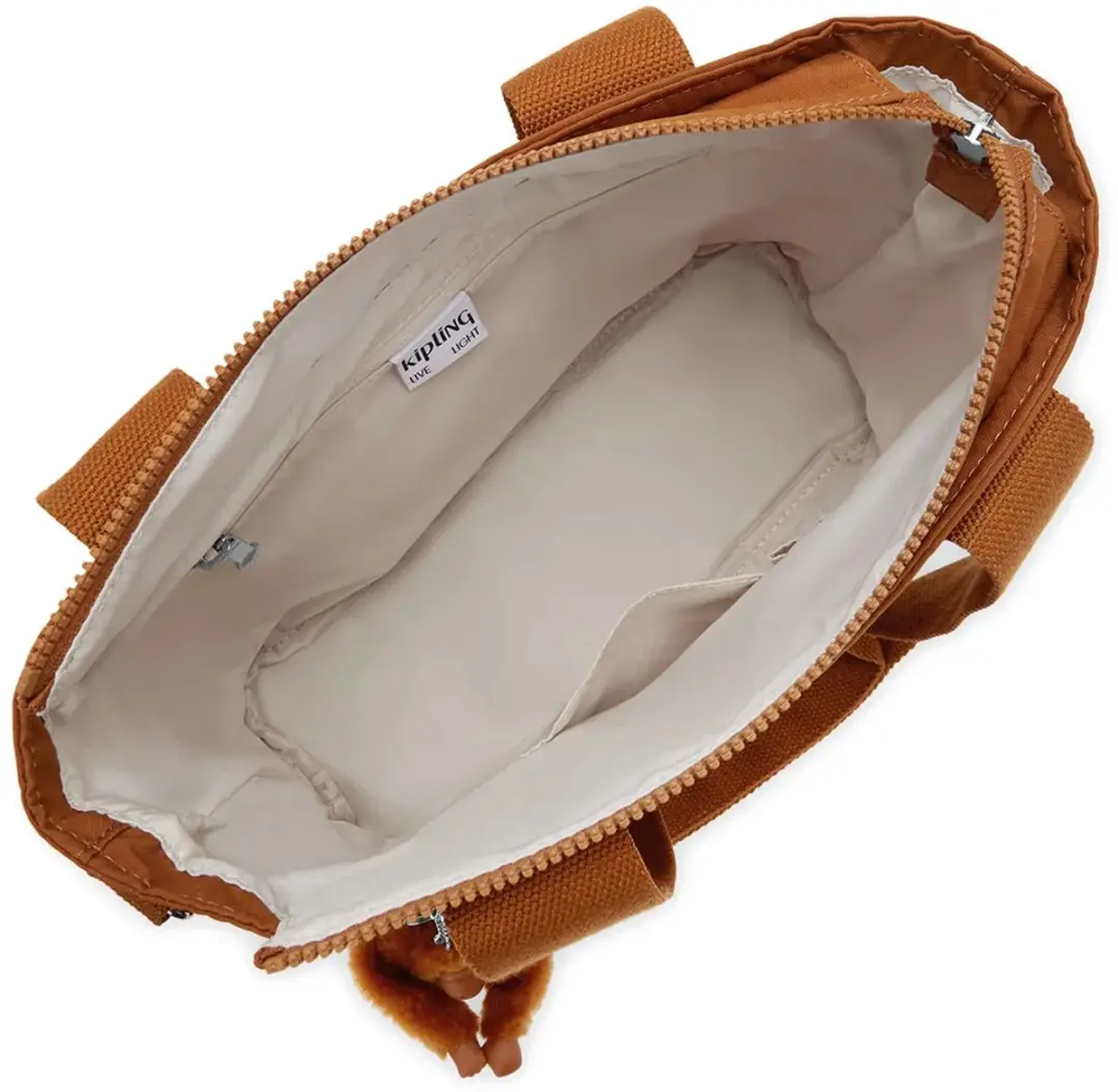 Kipling Minta M Up 9L Stoffentas - Bruin
