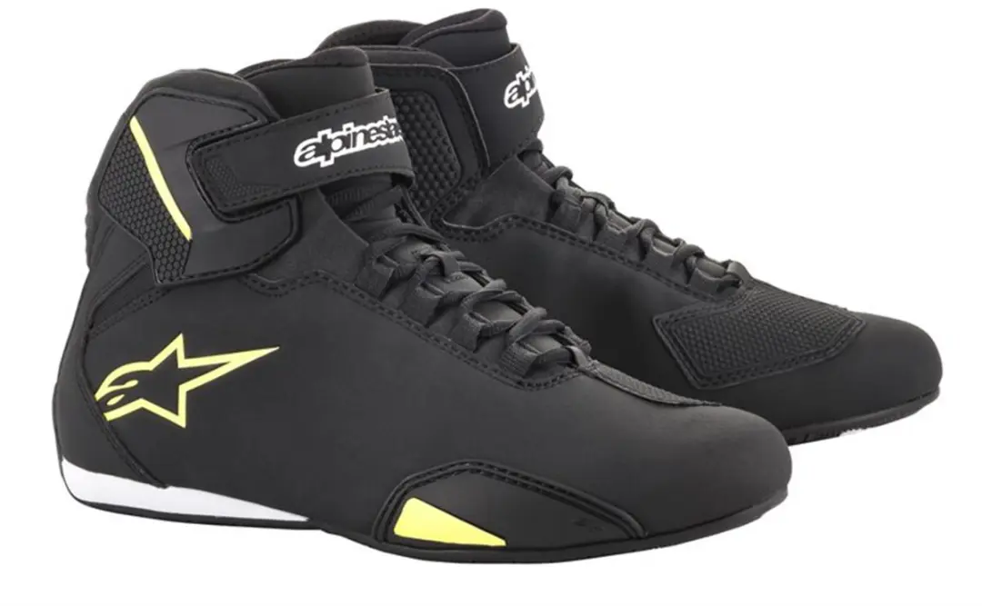 Alpinestars Sektor Laarzen - Zwart/Geel - Maat 10.5
